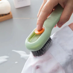 Escova de Limpeza Multiuso com Dispenser de Sabão