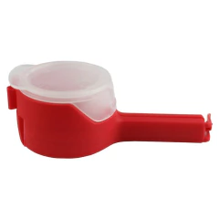 Imagem do Kit 5 Fechadores de embalagens Presilha com Tampa