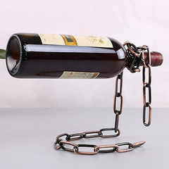 Suporte para Garrafa Corrente Suspensa com Efeito Surreal - comprar online