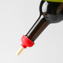 Tampa em Silicone Rolha para Garrafas Vinho Desentupidor - Geleia Presentes Criativos, Diferentes, Legais e Originais