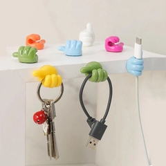Kit 10 Organizador de Cabos Joinha Like Curtir Thumbs Up - comprar online