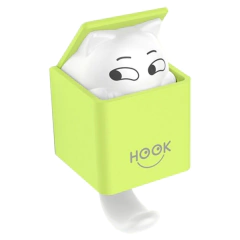 Gancho Retrátil Gatinho multiuso porta chaves cabideiro - Geleia Presentes Criativos, Diferentes, Legais e Originais