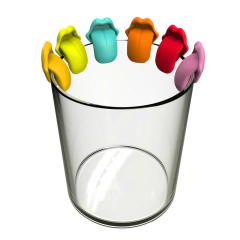 Marcadores de Copos e Taças Línguas Stones - 6 unidades - comprar online