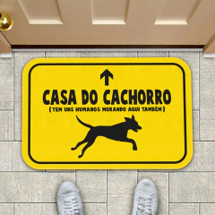 Tapete Decorativo Casa do Cachorro - Geleia Presentes Criativos, Diferentes, Legais e Originais