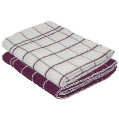 Kit 2 Panos de Copa Chef TEKA 70 x 45 cm 100% Algodão Roxo - loja online