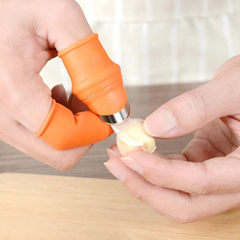 Descascador Cortador de Vegetais luva para dedos - loja online