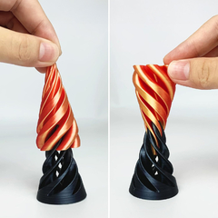 Cone Impossível em Espiral Fidget Toy Surreal e Antiestresse - Geleia Presentes Criativos, Diferentes, Legais e Originais