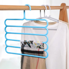 Cabide Multiuso Calças Saias Bermudas 5 espaços - comprar online