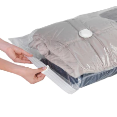 Saco à Vácuo Organizador Protetor Hermético Reutilizável G na internet