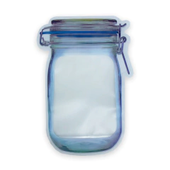 Kit 3 Sacos Zip Lock Hermético Reutilizável formato pote