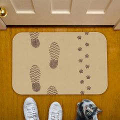 Tapete Decorativo Pegadas e Pegadinhas patinhas - Geleia Presentes Criativos, Diferentes, Legais e Originais