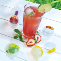 Forma de Gelo 3D Bolas perfeitas de gelo - 4 forminhas