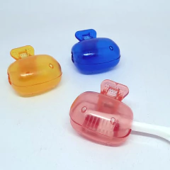 Kit com 4 Capas Protetoras para Escova de Dentes - Tipo Presilha Piranha - comprar online