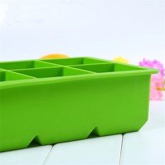 Forma de Gelo em Silicone Cubos Fáceis e perfeitos