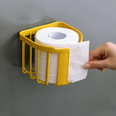 Suporte para Papel Higiênico prático sem furos na parede - comprar online