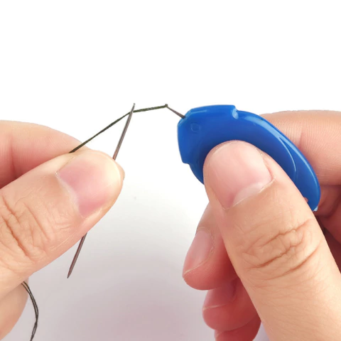 Kit 3 Passador de Linha em Agulha fácil e prático