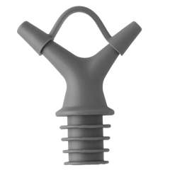 Bico Dosador Duplo para Garrafas Azeite Vinagre em silicone - comprar online