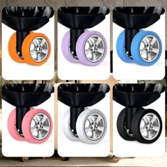 Imagem do Capa Protetora de Rodinhas Reduz Ruído mala e cadeiras 8 Uni