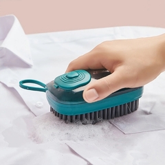 Escova de Limpeza com Dispenser de Sabão Multiuso - loja online