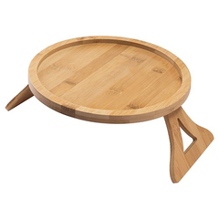 Bandeja Bambu para Braço de Sofá 25 cm de diâmetro - loja online