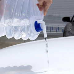 Garrafão Retrátil Portátil 5 Litros Com Torneira Viagem Acampamento - loja online