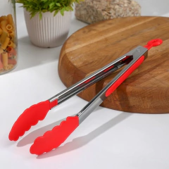 Pegador Pinça em Aço Inox e Silicone - Geleia Presentes Criativos, Diferentes, Legais e Originais