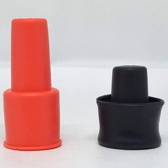 Kit com 4 Rolhas de Silicone Reutilizáveis para Garrafas de Vinho - loja online
