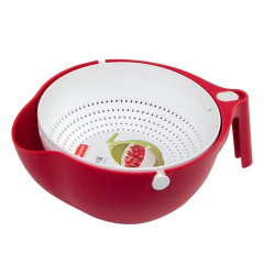 Escorredor Prático 360 Não derruba os alimentos na pia na internet