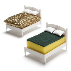 Suporte Porta Esponja de Cozinha Clean Dreams Caminha cama - Geleia Presentes Criativos, Diferentes, Legais e Originais