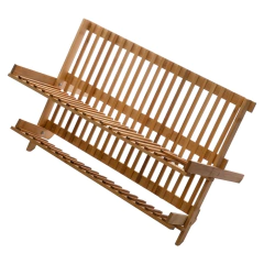 Escorredor de Louça Dobrável Bambu - Geleia Presentes Criativos, Diferentes, Legais e Originais