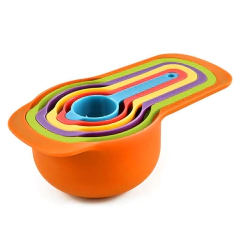 Conjunto Jogo Medidores Colher Xícara Medidora - 6 peças