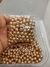 Bolinha rosê perolada 8mm - 50und. - comprar online