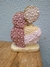 Imagem Sagrada Familia media 18cm - Rosa na internet