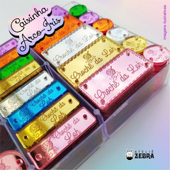 Caixinha ARCO-ÍRIS - Ateliê Zebra