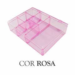 Caixa Organizadora Acrílico ROSA - Z box