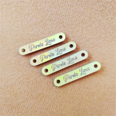 Etiqueta Holográfico Metálico - 3,0 x 0,6 cm - Sintético
