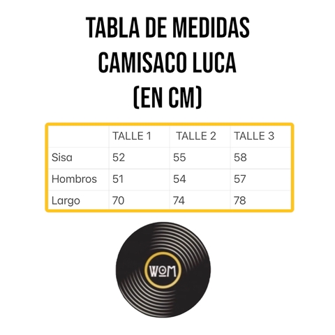 CAMISACO LUCA NOT DEAD - comprar online