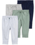 PACK COM 4 CALÇAS CARTERS 100% ALGODÃO - TONS NEUTROS - comprar online