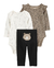 CONJUNTO 3 PEÇAS CARTER'S - LEOPARDO - LANÇAMENTO