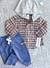 CONJUNTO 2 PEÇAS CAMISA FLANELA CARTERS - LANÇAMENTO