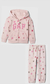 CONJUNTO MOLETOM FLANELADO GAP - ESTRELAS ROSA - LANÇAMENTO - Kamyimportados