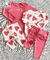CONJUNTO 4 PEÇAS CARTERS - CORAÇÕES - LANÇAMENTO - comprar online
