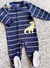 MACACÃO CARTERS EM FLEECE COM PEZINHO - DINO (NOVA COLEÇÃO) - comprar online