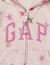CONJUNTO MOLETOM FLANELADO GAP - ESTRELAS ROSA - LANÇAMENTO