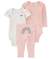 CONJUNTO 3 PEÇAS CARTER'S -ARCO-IRIS- LANÇAMENTO - Kamyimportados