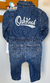 MACACÃO JEANS OSHKOSH TAM 9 MESES - comprar online