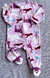 MACACÃO CARTERS EM FLEECE COM PEZINHO -URSO POLAR LILAS (NOVA COLEÇÃO) - comprar online