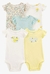 KIT 5 BODY REGATA CARTER'S - LIMAO SICILIANO -LANÇAMENTO