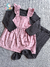 SALOPETE VELUDO+ BLUSA MANGA LONGA CARTERS- LILÁS - LANÇAMENTO - comprar online