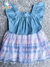 VESTIDO CALVIN KLEIN AZUL - LANÇAMENTO